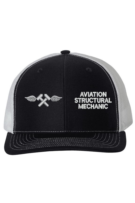Navy Aviation Structural Mechanic (AM) Rating USA Mesh-Back Cap