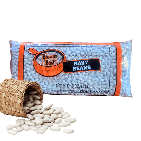 Navy Beans 12 Ct. Case / 1 LB. Bags