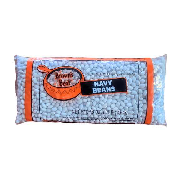 Navy Beans 24 Ct. Case / 1 LB. Bags