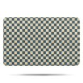 thumbnail image 1 of Navy and Beige Checkerboard Pattern Bathroom Rugs Mat,Non Slip Microfiber Bathroom Rug,Rubber Backing,Soft Bathroom Mats for Bathroom Floor,Tub and Shower,17x27in(43x68cm), 1 of 5