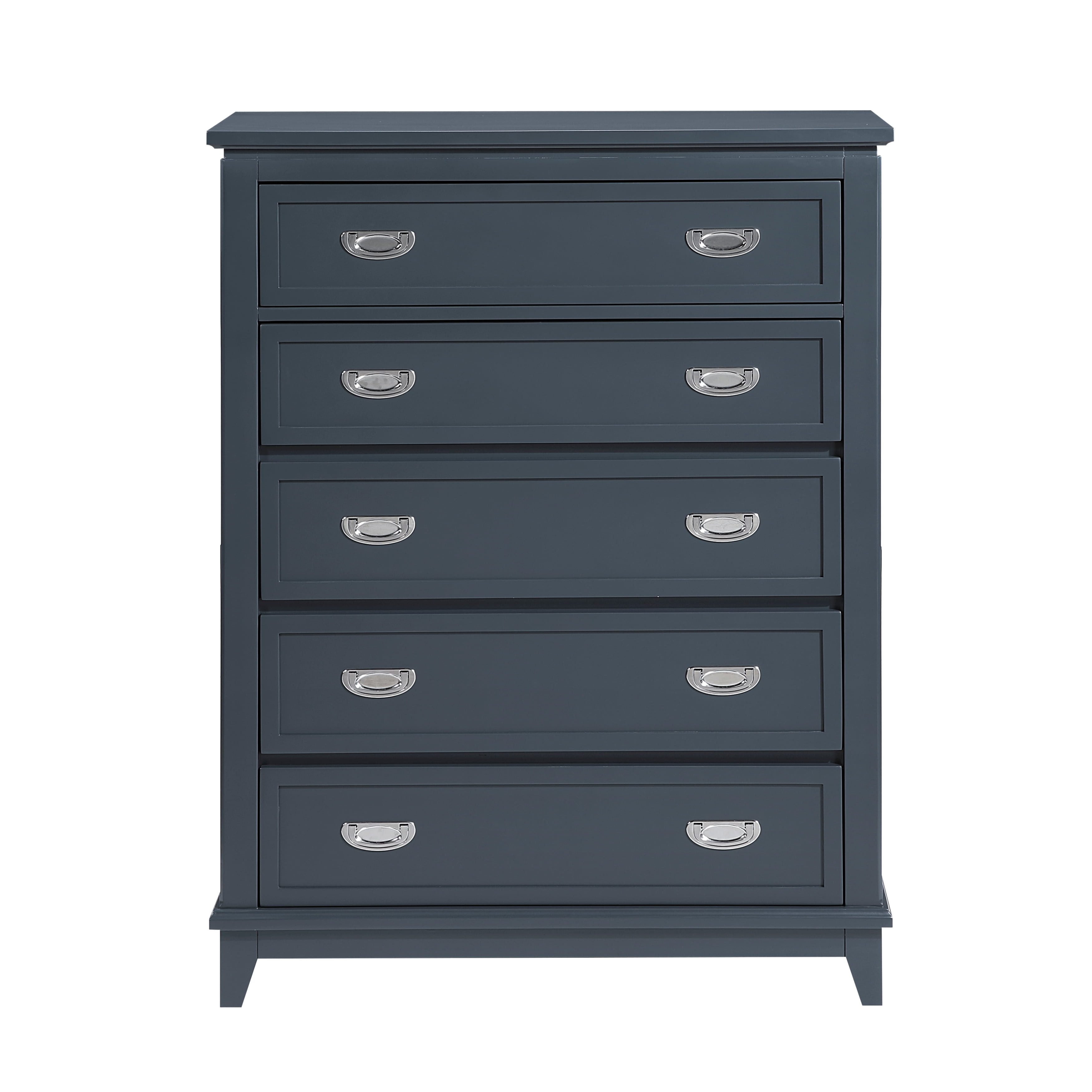 blue dresser walmart May in Color Large 3 Drawer Dresser Set of 2, Fluted Modern Tall Nightstand for Bedroom Living Room Entryway, Blue