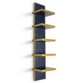 thumbnail image 1 of 5 Tier Wall Shelf Unit,Bedroom Shelves, Multifunctional Display Floating Shelf, Bedroom and Home Decor Organizer, 1 of 8