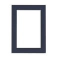 thumbnail image 1 of Navy Blue Acid Free 22x28 Picture Frame Mats with White Core Bevel Cut for 20x24 Pictures - Fits, 1 of 3