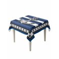 thumbnail image 1 of Navy Blue Anchor Table Cloth, Waterproof Tablecloth for Square Tables, Nautical Summer Beach Coastal Ocean Reusable Washable Fabric Table Cover for Restaurant Kitchen Dining Tables 60"x60", 1 of 9