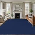 thumbnail image 1 of Navy Blue Area Rugs 5x7 for Living Room, Farmhouse Solid Navy Blue Color Modern Art Non Slip Washable Rug Runner, Low Pile Indoor Floor Carpet Mat Bathroom Rugs for Bedroom, Kids Room, 1 of 9
