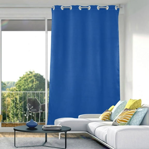 Navy Blue Blackout Curtains 84"x52" Thermal Insulated Curtain 1 Panel