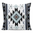 thumbnail image 1 of Navy Blue Boho Pillow Covers 24x24 Inch Decorative Throw Pillow Cover, Vintage Southwestern Ethnic Tribal Geometric Sofa Pillowcases Accent Cushion Case Home Decor Bedroom Living Room, 1 of 6