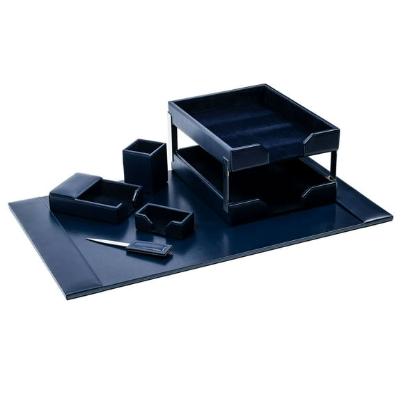 Dacasso Bonded Leather Desk Set