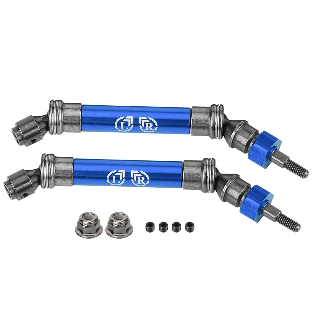 Kit 4 Arbres De Transmission CVD Métal Pour HBX 1/18 18859/18858 - Amélioration Performance Et Durabilité - Avant Et Arrière