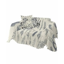 Navy Blue Christmas Sofa Couch Covers for Dogs, Washable Sectional Couch Slipcovers for Loveseat with Tassels, Xmas Botanical Rustic Non Slip Sofa Throw Cover Blanket L 71''x102''