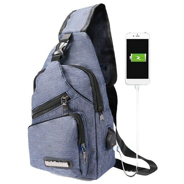 Phone charging crossbody bag best sale
