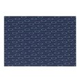 thumbnail image 1 of Navy Blue Cutting Board, Marine Inspired Rope Pattern Knots Aquatic Composition Abstract Ornamental, Decorative Tempered Glass Cutting and Serving Board, Small Size, Dark Blue White, by Ambesonne, 1 of 1