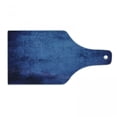 thumbnail image 1 of Navy Blue Cutting Board, Martian Alien Skin Like Dark Blue Contemporary Interesting Space Design Art Print, Tempered Glass Cutting and Serving Board, Wine Bottle Shape, Dark Blue, by Ambesonne, 1 of 1