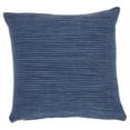 thumbnail image 1 of Navy Blue Distressed Stripes Throw Pillow, 1 of 4