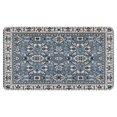 thumbnail image 1 of Navy Blue Ethnic Boho boho Style Welcome Doormat for Indoor/Outdoor Entrance Navy Blue Ethnic Boho boho Style4 Decoration Door Mat Kitchen Door Mat Bedroom Doormat 17x30 Inch, 1 of 6