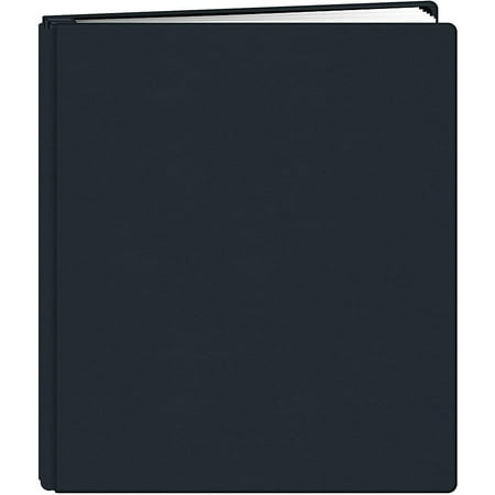 Pioneer Family Treasures Fabric Post Bound Album 8.5"X11"-Navy Blue