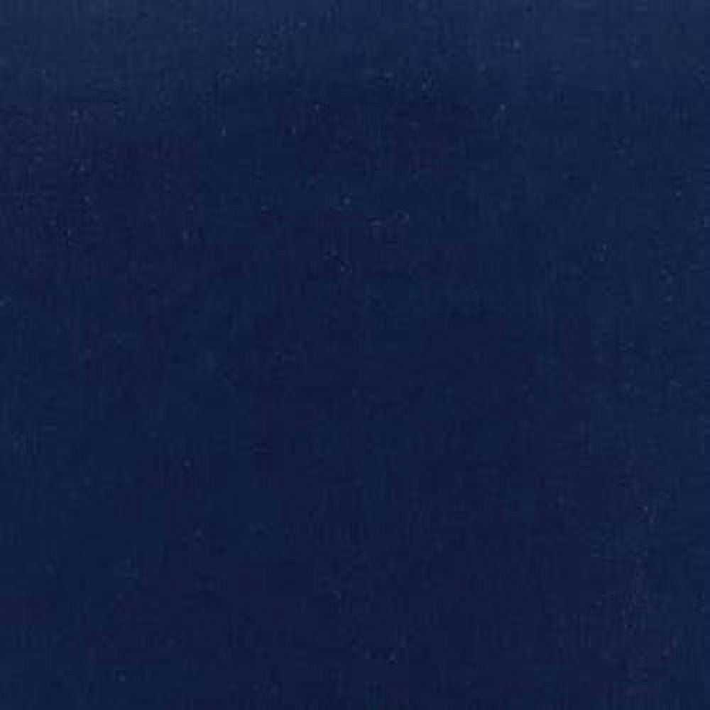 Navy Blue Flocked Velvet Fabric For Upholstery Craft Curtain Drapery