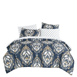 Damask Bedding Sets in Black Blue Red and More Home Comforts