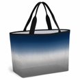 thumbnail image 1 of Navy Blue Gray Ombre Beach Bag for Women, Large Breathable Mesh Beach Tote Bag, Modern Gradient Abstract Art Sandproof Lightweight Travel Bags for Vacation Picnic Swimming Pool 15.7"x15.7"x9.1", 1 of 9