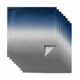 thumbnail image 1 of Navy Blue Gray Ombre Cloth Napkins, Modern Gradient Abstract Art Washable and Reusable Dinner Napkins Set of 8, Table Napkin for Kitchen Party Birthday Wedding Hotel Housewarming 20"x20", 1 of 8