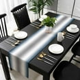 thumbnail image 1 of Navy Blue Grey Cotton Linen Small Table Runner 13 x 36 inch Gray Farmhouse Modern Rustic Non-slip Rectangular Dining Table Decor for Wedding Party Holiday Dinner, 1 of 8