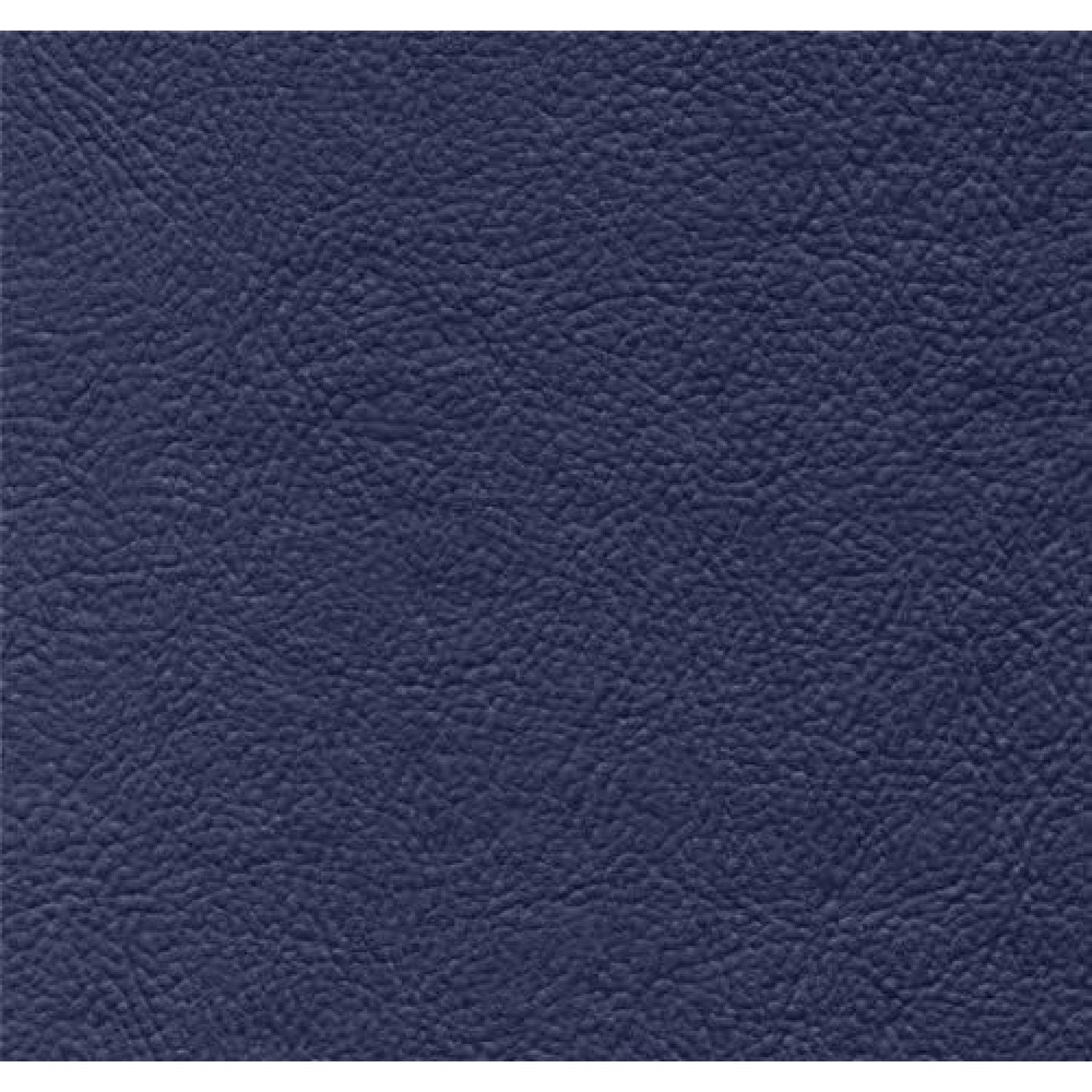 Navy Blue Leather Look Vinyl Full Size Futon Mattress Covers for Mattress Sized 8" Thick X 54" W X 75" L.