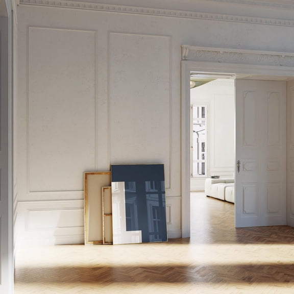 Navy Blue Letter L Print Initial Print Big Bold Letter ,Dorm,College Room Wall Art Home Decor #2799, 24x36 UNFRAMED