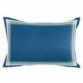 thumbnail image 1 of Navy Blue Line Throw Pillow Cover 24 x 36 Inch Decorative Pillow Cover Farmhouse Simple Blue Striped Lumbar Pillowcase Seasonal Rectangle Cushion Case for Couch Sofa Bed Living Room, 1 of 7