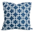 thumbnail image 1 of Navy Blue Links Extra Large Pillow 24x24, 1 of 6