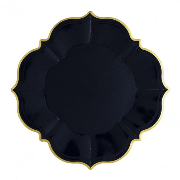 Navy Blue Lunch Plates