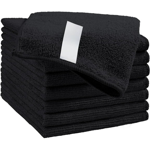 Navy Blue Microfiber Cleaning Cloth, 50 Pack Cleaning Towels for Kitchen, Lint Scratch Free, Highly Absorbent, and Reusable Cleaning Rags for House, Window and Glass, Cars, 11.5 X11.5 inch