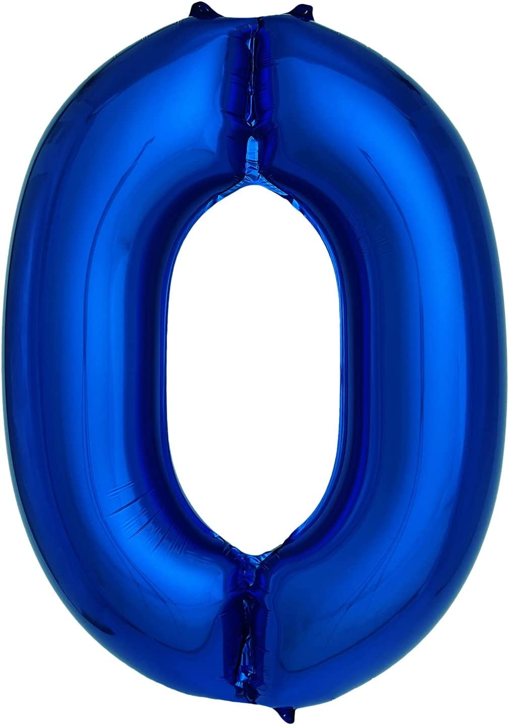 Navy Blue Number 0 Balloons 40 Inch - Large Dark Blue Helium Foil ...