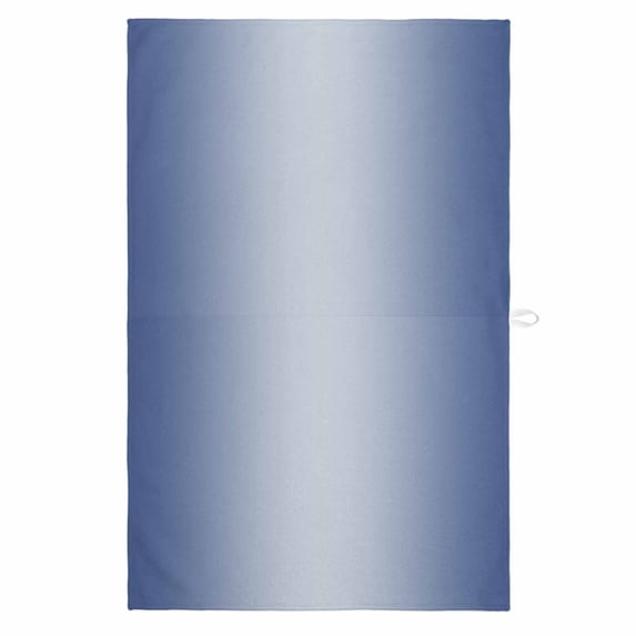 Navy Blue Ombre 1 Pack Kitchen Towel, Water Absorbent Dish Towel, Modern Gradient Abstract Art Decorative Hand Towels - Quick Drying Cloth for Cooking Baking, 18x28 Inch