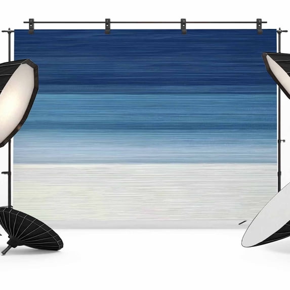 Navy Blue Ombre Backdrop for Photography,Fabric Photo Background ...