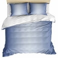 thumbnail image 1 of Navy Blue Ombre Bedding 3 Piece Duvet Cover Set Full Size, Modern Gradient Abstract Art Soft Microfiber Comforter Cover with Zipper Closure & Pillowcases, Wrinkle & FadeResistant Quilt Cover, 1 of 9