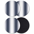 thumbnail image 1 of Navy Blue Ombre Coasters Set of 4, Farmhouse Modern Art Absorbent Coasters for Drinks, Coaster for Bar Office Dining Coffee Table Accessories Decor, Non Slip Round Desk Coaster, 1 of 9