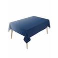 thumbnail image 1 of Navy Blue Ombre Table Cloth, Modern Abstract Art Gradient Aesthetics Waterproof Tablecloth for Rectangle Tables, Reusable Washable Fabric Table Cover for Restaurant Kitchen Dining Tables 54"x108", 1 of 6