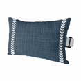 thumbnail image 1 of Navy Blue Outdoor Pillows for Chaise Lounge Chair Waterproof Lumbar Pillows with Insert&Adjustable Strap Beach Headrest Pillow Traditional Rustic Minimalist Striped Pattern Pool Pillow 11"x16", 1 of 9