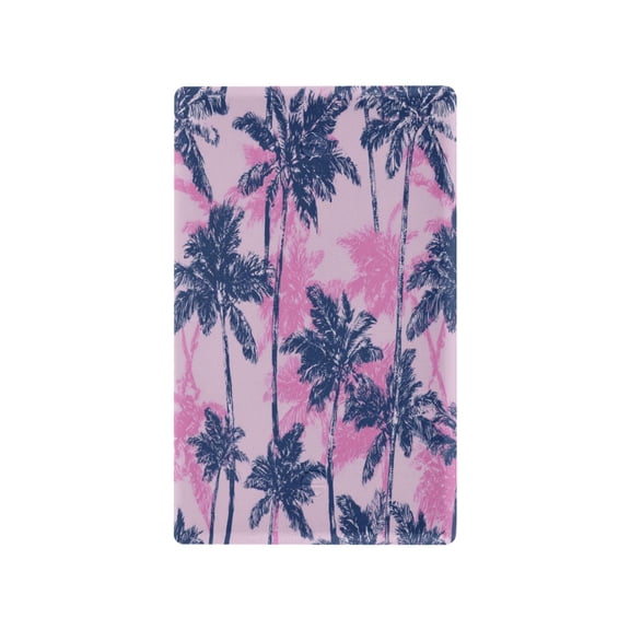 Navy Blue Palm Tree Light Switch Cover Switch Plate Outlet Cover Plug Cover for Electrical Outlet