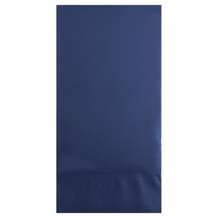 Navy Blue Paper Guest Towels 48 Count for 24 Guests