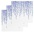 thumbnail image 1 of Navy Blue Polka Dots Kitchen Dish Towels for Drying Dishes Set of 3, Vintage Abstract Art Watercolor Waffle Weave Microfiber Hand Tea Bathroom Towels Quick Dry & Absorbent Towel 12x12, 1 of 7