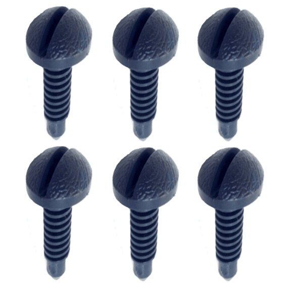 Navy Blue Rear Hatch Panel Trim Screw Set 1982-1992 Firebird/Trans AM & Camaro