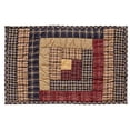 thumbnail image 1 of Navy Blue Rustic & Lodge Tabletop Kitchen Millsboro Cotton Hand Quilted Patchwork Rectangle Placemat Set of 6, 1 of 3