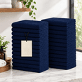 Navy Blue Salon Towels, Pack of 24, 16 x 27 Inch, Ultra Soft Absorbent ...