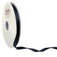 thumbnail image 1 of Navy Blue Single Face Satin Ribbon, 3/8" x 100 Yards by Gwen Studios, 1 of 4