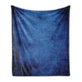 thumbnail image 1 of Navy Blue Soft Flannel Fleece Blanket, Martian Alien Skin Like Dark Blue Contemporary Interesting Space Design Art Print, Cozy Plush for Indoor and Outdoor Use, 60" x 80", Dark Blue, by Ambesonne, 1 of 5