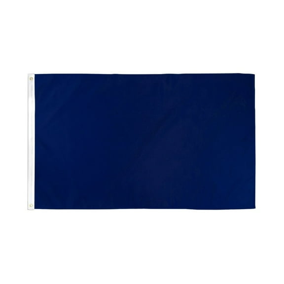 Navy Blue Solid Color Flag 2x3ft Poly