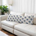 thumbnail image 1 of Navy Blue Spring Floral Body Pillow Covers 20"x54", Farmhouse Flowers Modern Art Soft Brushed Microfiber Breathable Throw Pillow Covers, Pillowcase with Zipper for Couch Sofa Bedroom Living Room, 1 of 9