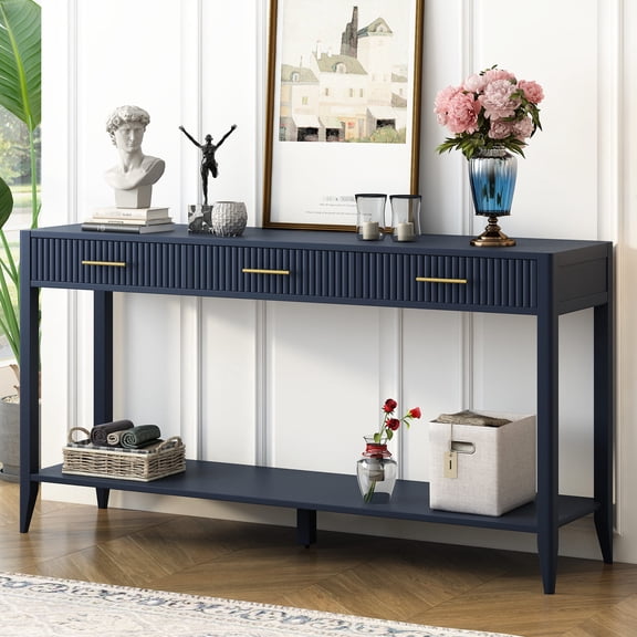 Navy Blue - Sturdy Support from Long Legs - Primary Living Space - Ensure a Stable Furniture