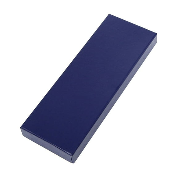 Navy Blue Tie Gift Box, Scarf Gift Box, Belt Storage Box - Top & Bottom Lid Design, Magnetic Closure - For Gifting, Men's Necktie, Women's Scarf, Belt Storage, Gift For Birthdays
